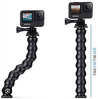 Кронштейн крепление Gooseneck гусиная шея для GoPro и других экшн камер