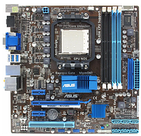 ТОПОВА Плата AMD SAM3 на DDR3! ASUS M4A88T-M/USB3140W! з HDMI Розуміє АБСОЛЮТНО ВСІ 2-6 ЯДЕРНІ ПРОЦИ AM3