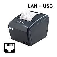 Чековый принтер Xprinter XP-S200M LAN (Ethernet) + USB