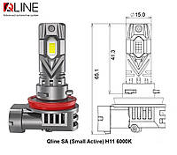 Светодиодная лампа Qline SA (Small Active) H11 6000K (2шт)