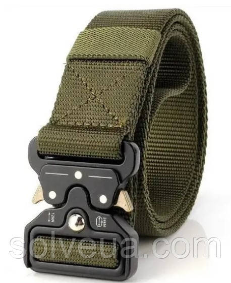 Ремінь із швидкороз'ємною пряжкою ArtX Cobra олива 330-3.solve, фото 1