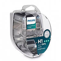 Лампа галогеновая Philips H1 X-treme Vision Pro +150% 55W 12V P14,5s 12258XVPS2 (2 шт)