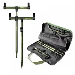 Буз бари зі стійками Carp Academy Black Carp 2 Rods 40-60cm 25cm
