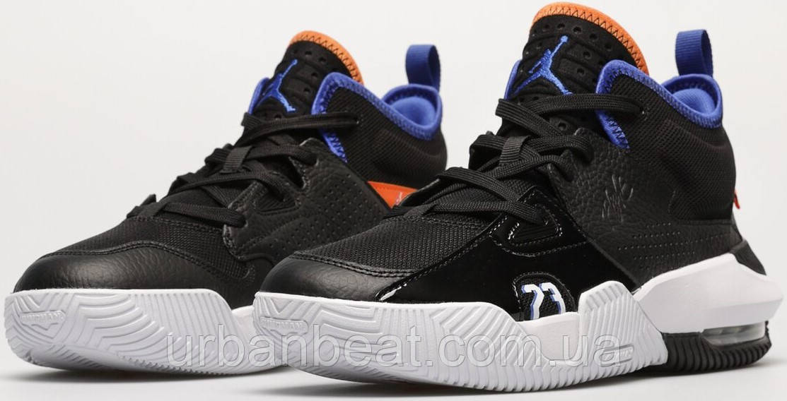 Баскетбольні кросівки Jordan Stay Loyal 2 Black/Blue/Orange, фото 1