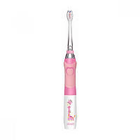 Детская электрическая звуковая зубная щетка Seago SG977 Sonic, Pink