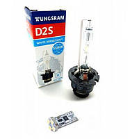 Лампа ксеноновая TUNGSRAM D2S 53760U B1 5500K WHITE XENSTATION 20% (1 шт)