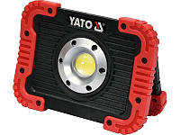 Аккумуляторный светодиодный фонарь 10 Вт YATO YT-81820