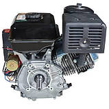 Двигун бензиновий 13,0к.с. шпонковий вал Ø 25.4mm, ручний/електро старт Vitals (GE 13.0-25ke), фото 4