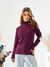 Водолазка тепла сливовий