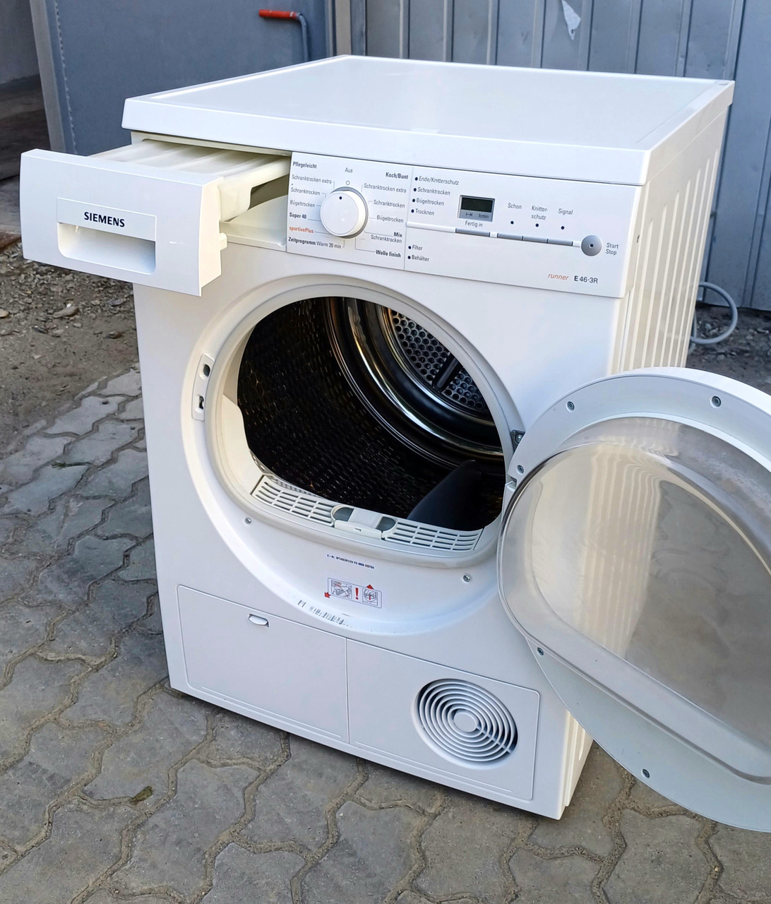 Сушильна машина для одягу Сіменс Siemens WT46E3R1 з Німеччини вживана, фото 1