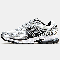 Кроссовки женские и мужские New Balance 860 v2 silver / Нью Баланс 860 серые сильвер