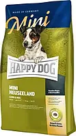 Корм для собак Хэппи Дог Сенсибл Мини Новая Зеландия Happy Dog Sensible Mini Neuseeland 800 г с ягненком и