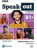 Англійська мова. Speak Out 3ed B1+ Student's Book +eBook +Online Practice