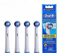 Сменные насадки для электрической зубной щетки Oral-B EB20 Precision Clean 4 шт