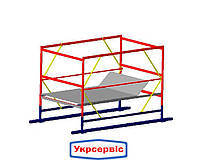 Базовый блок вышки-туры VIRASTAR ОПТИМА 2,0x1,2 м (без стабилизаторов и колес)