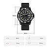 Чоловічий наручний годинник Skmei 9281 Чорний, фото 4