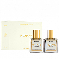 Набор Nishane Hacivat & Wulong Cha Extrait Duo Set для мужчин и женщин - set (parfum 2×15 ml)
