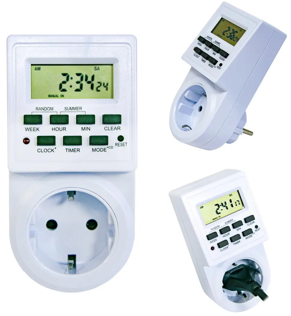 Programmer timer digital Розетка таймер, тижневий програматор, фото 1