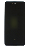 Дисплей Samsung A536 Blue A53 2022 (GH82-28024C) сервисный оригинал в сборе с рамкой