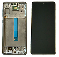 Дисплей Samsung A736 Green A73 2022 (GH82-28884B) сервисный оригинал в сборе с рамкой