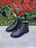 Замшеві черевики зі шнурком на блискавці, фото 2