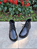 Замшеві черевики зі шнурком на блискавці, фото 6