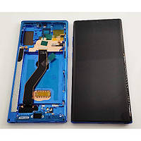 Дисплей Samsung N975 Cover Blue Note 10+ (GH82-20838D) сервисный оригинал в сборе с рамкой