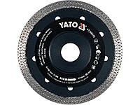 Диск 125 мм для різання та шліфування кераміки YATO YT-59972