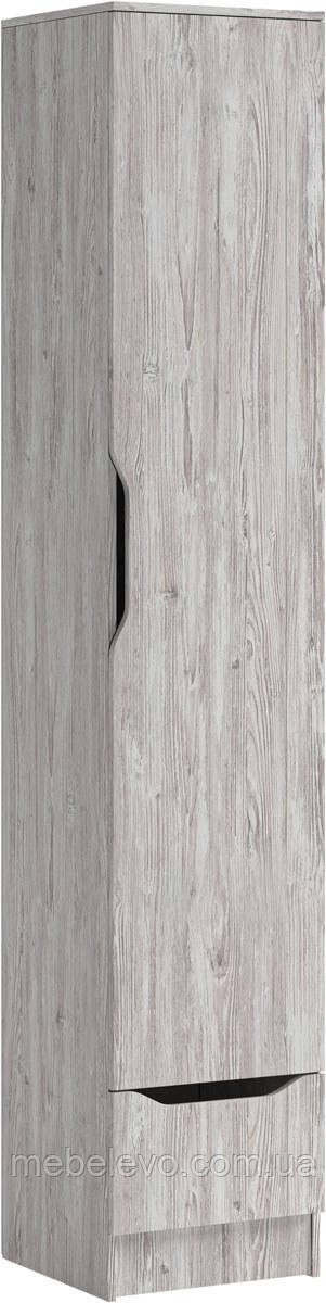 Шафа Локі 1Д1Ш 2100х400х400мм артвуд світлий   Світ Меблів