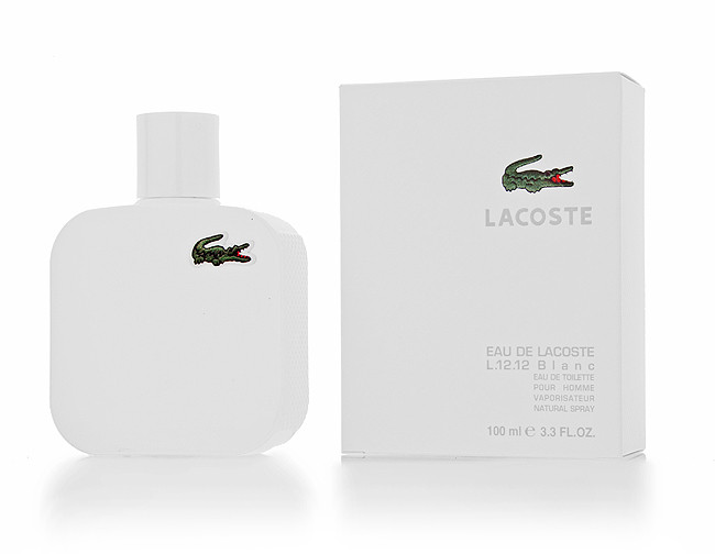 Чоловіча туалетна вода Eau De Lacoste Lacoste L. 12.12 Blanc (купити чоловічі парфуми лакост, лакоста-краща ціна)