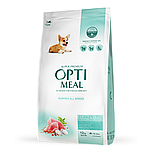 Optimeal (Оптимил) сухий корм для цуценят всіх порід з індичкою 12КГ