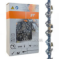 Ланцюг 57 ланок c Побідитовими напайками крок 3/8 1,3 мм