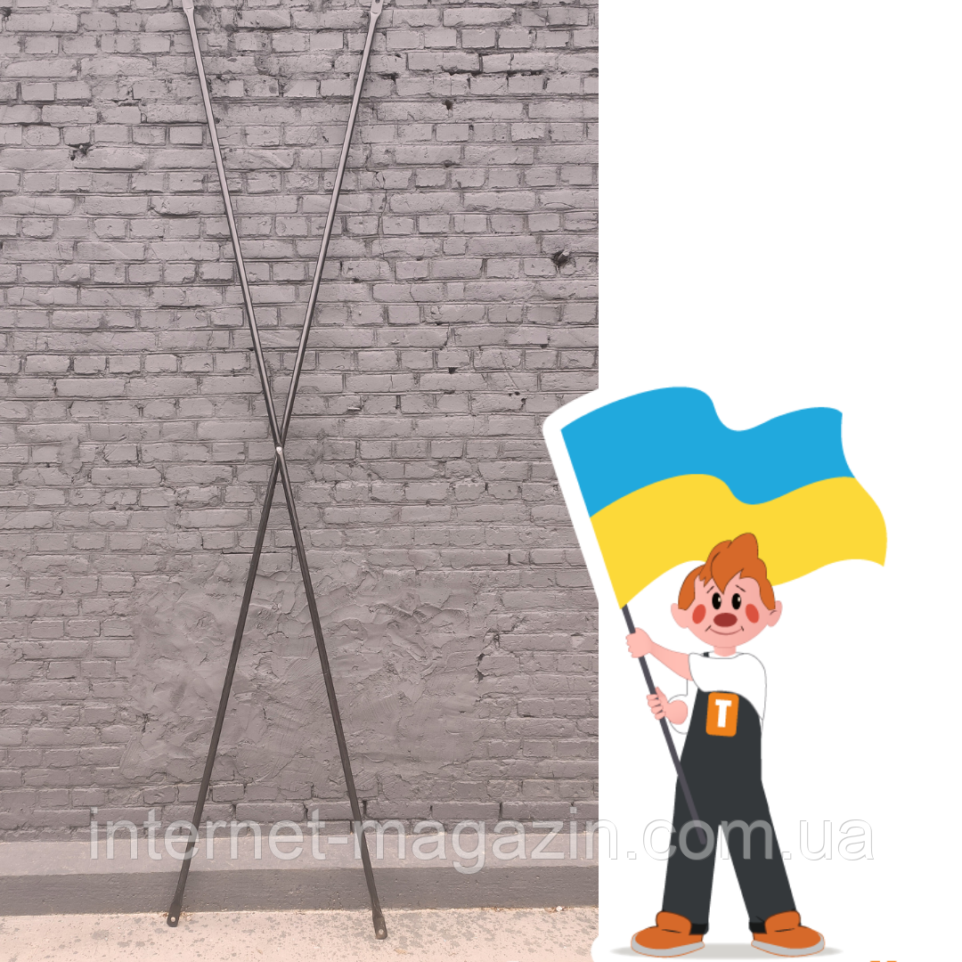 Діагональний зв'язок для рамних риштувань, хрестовина, фото 1