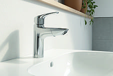Змішувач для раковини з висувним виливом Grohe Eurosmart New (23976003), фото 6