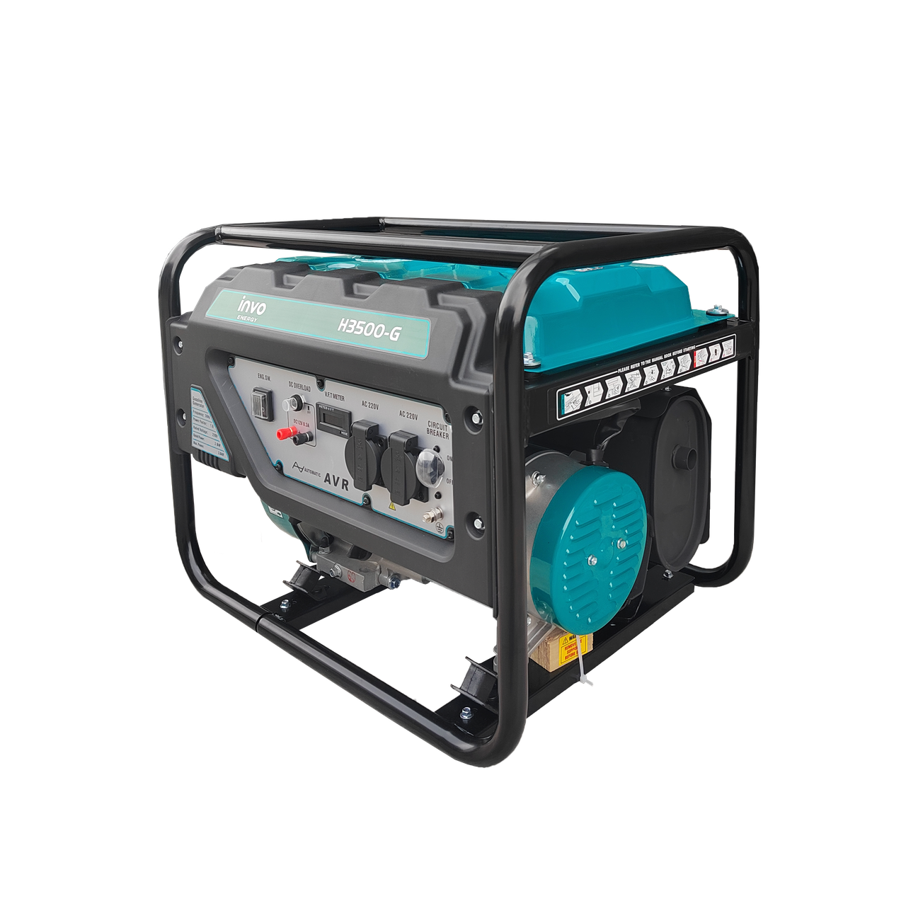 Генератор ГАЗ/бензиновий INVO H3500-G 2.8/3.0 кВт з ручним запуском