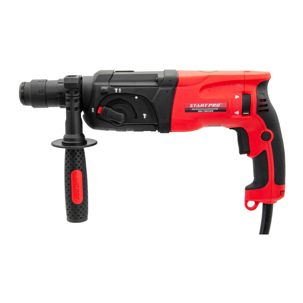 Прямий Перфоратор із швидкозатискним патроном START PRO SRH-1300 DFR (1300 Вт, 3.2 Дж, 4500 уд/хв)