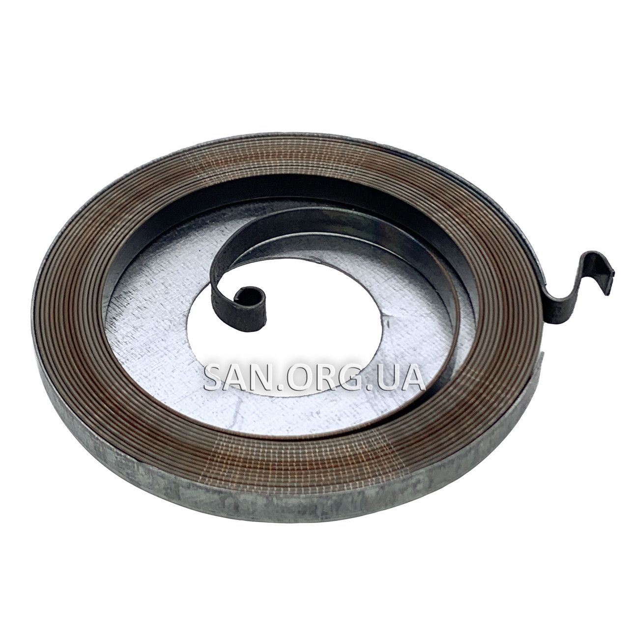 Пружина Стартера плавний пуск Вузька для Бензопили GL 4500/5200 у корпусі метал, фото 1