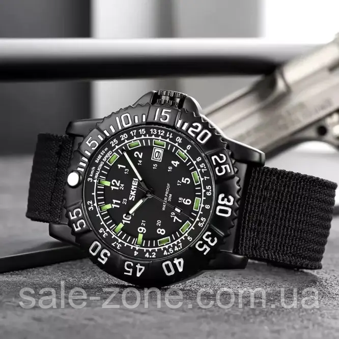 Мужские наручные спортивные часы Skmei 9281 Черный - фото 2 - id-p1944585231