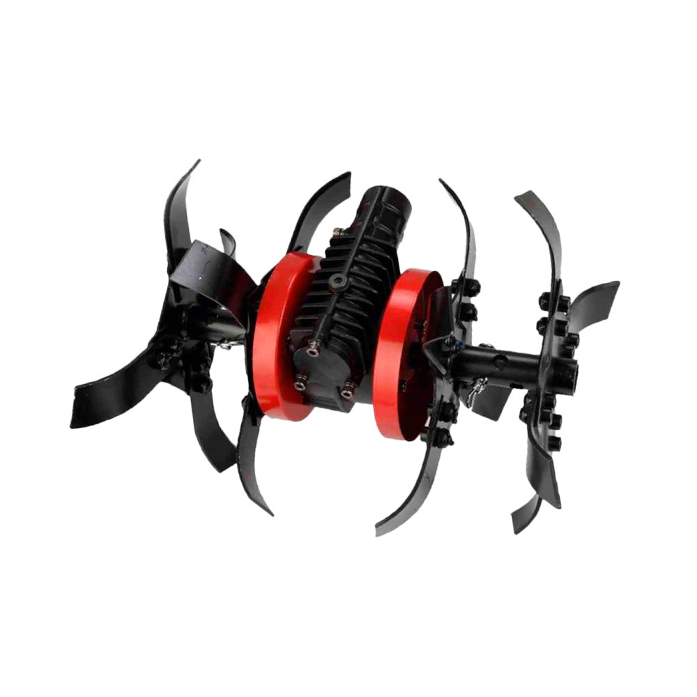 Насадка Культиватор для Тримера посилена для штанги D28 мм 9 шлиців зі з'ємними фрезами SC002 Start Pro 4240, фото 1