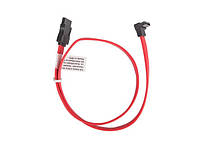 Lanberg Cable SATA III 0.5m F/F red angular, фото 3