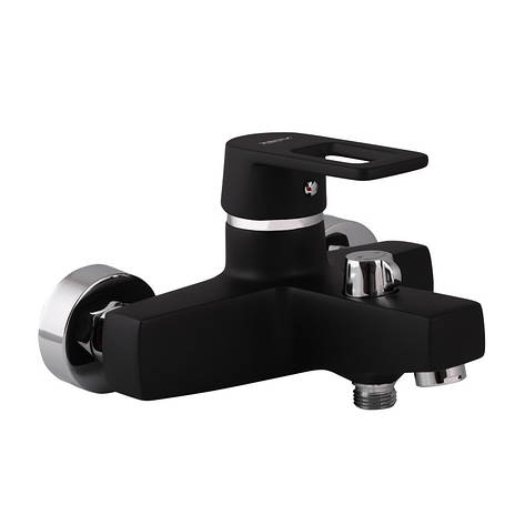 Змішувач для ванни ZERIX Z3030-6 чорний (ZX0231), фото 1