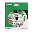 Алмазний диск для кераміки 125 мм Distar 7D 1A1R 125X22,23H PERFECT, фото 6