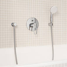 Змішувач прихованого монтажу на 2 споживачі Grohe BauLoop New (29081001), фото 5