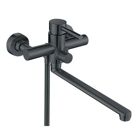 Змішувач для ванни MIXXUS SUS-006 (EURO) GRAPHITE (MI5908), фото 1