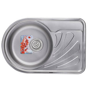 Мийка кухонна HAIBA 67x44 (decor) (HB0557), фото 1