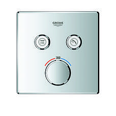 Термостат прихованого монтажу на 2 споживачі Grohe Grohtherm SmartControl (29124000), фото 4
