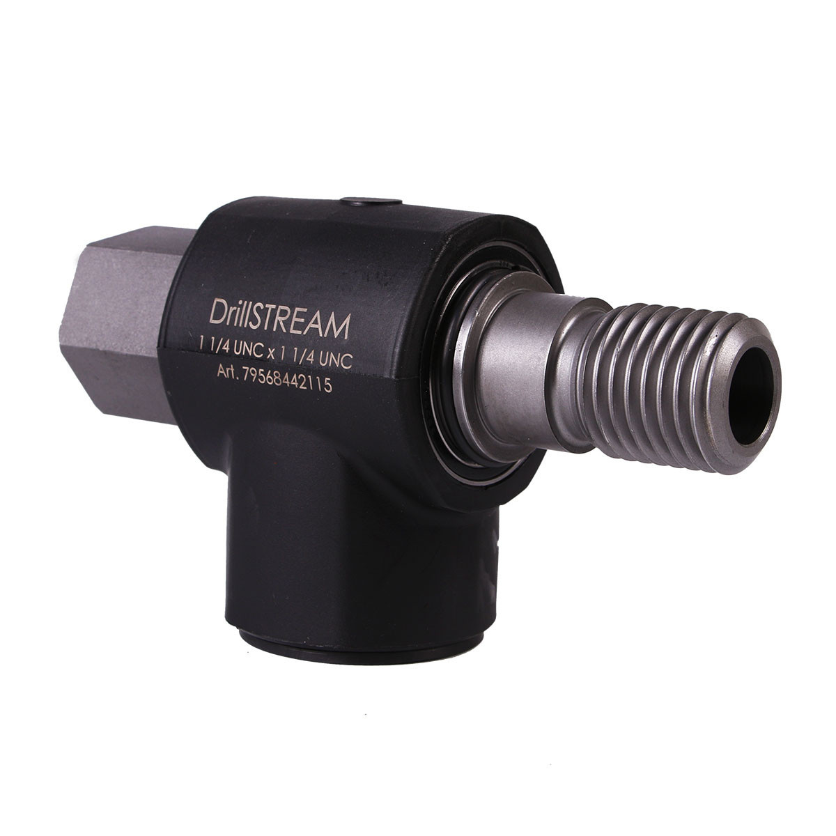 Колектор для відведення пилу DRILLSTREAM 1 1/4UNC(IN)X1 1/4UNC(OUT)