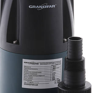 Дренажний насос для чистої води (з електролектровим викл.) Grandfar GPE751F (GF1092), фото 3