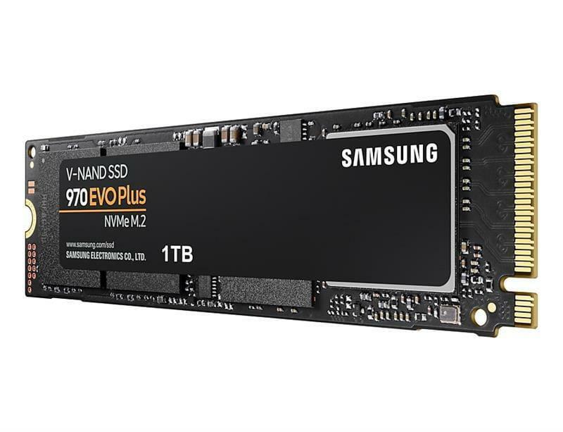 Накопичувач SSD M.2 2280 NVMe (PCIe 3.0 x4) 1TB Samsung 970 EVO Plus MZ-V7S1T0BW R3500MBs W3300MBs #