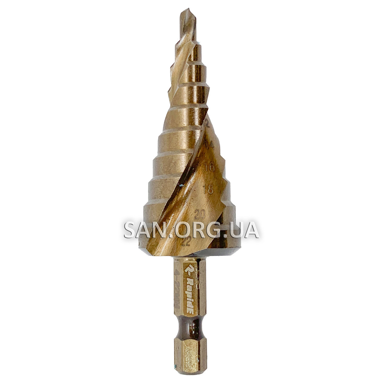Свердло Ступінчасте по металу 4-22 мм RapidE Cobalt Step Drill